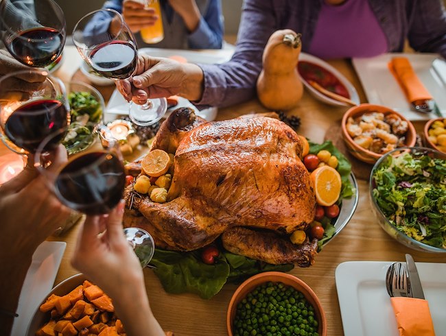 Thanksgiving Dinner Menu near Rockville Maryland